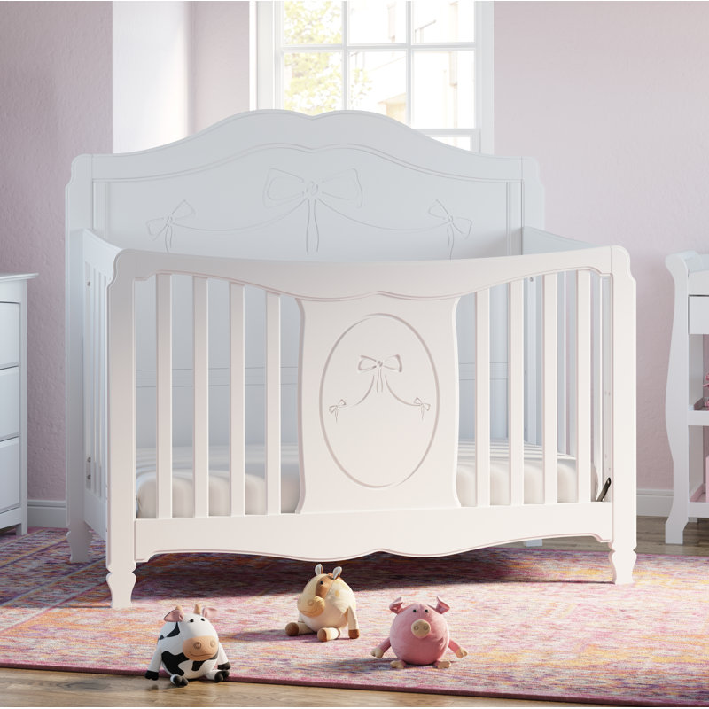 Storkcraft Princess 4in1 Convertible Crib & Reviews Wayfair